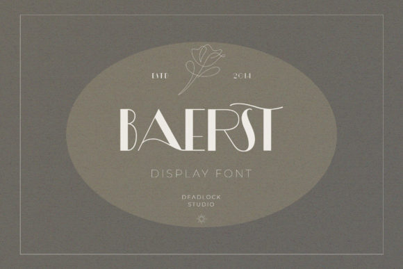 Baerst: A Font That Elevates Handmade Creations