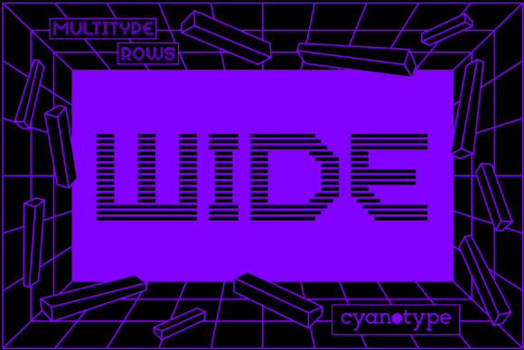 Boost Your Campaign with MultiType Rows Wide Font