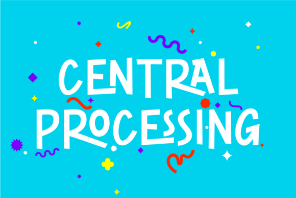 Central Processing Font for Web Design