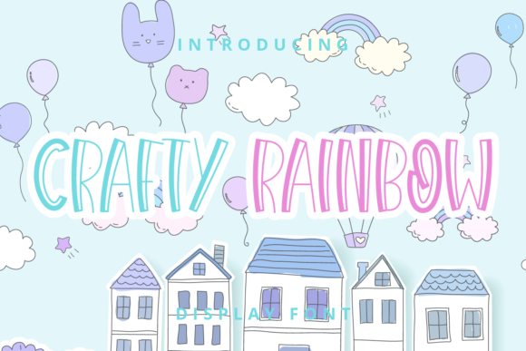 Crafty Rainbow: A Simple Font for Polished Branding