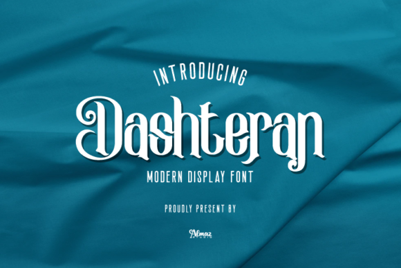 Dashteran: A Modern Display Font for Handmade Creations