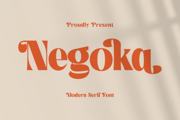 Discover Negoka: A Bold Display Font for Branding Projects