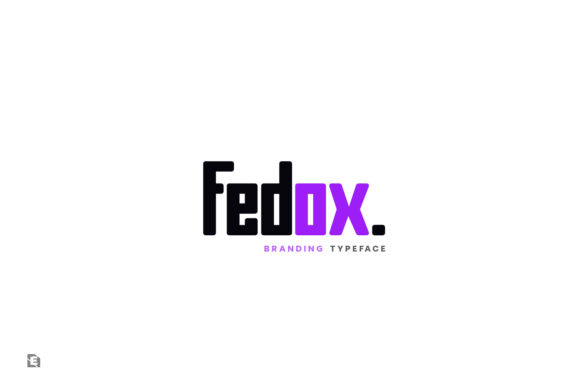 Fedox: A Modern Display Font for Digital Branding