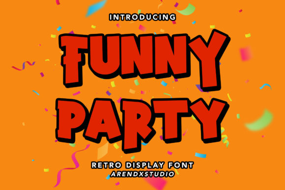 Funny Party Font for Playful Web Designs