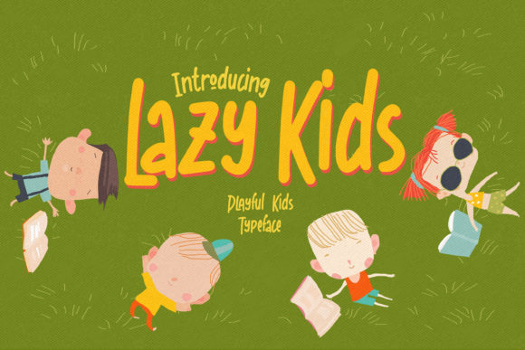 Lazy Kids Font for Engaging Visual Content