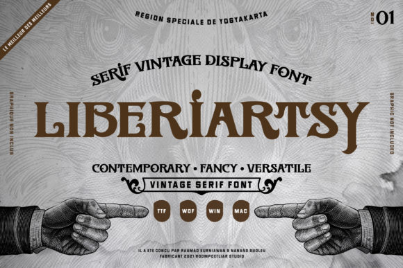 Liberiartsy Font for Handmade and Commercial Projects