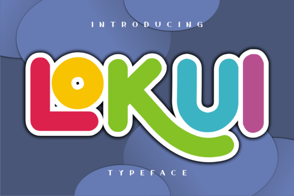 Lokui Display Font for Handmade Creations