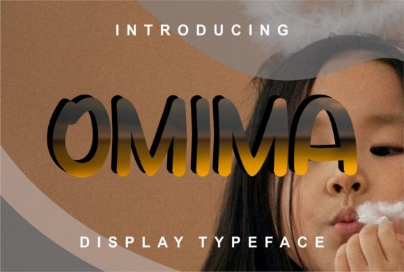 Omima: A Modern Display Font for Web Design Projects