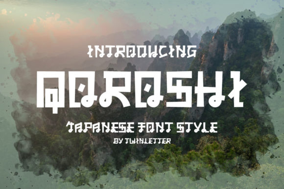 Qoroshi: A Japanese-Inspired Font for Professional Branding