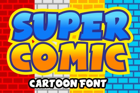 Super Comic: A Friendly Font for Editorial Design