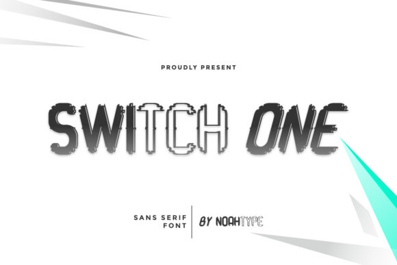 Switch One: A Bold Display Font for Modern Web Design