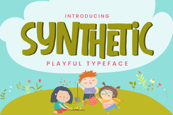 Syhthetic: A Vintage-Inspired Font for Creative Makers