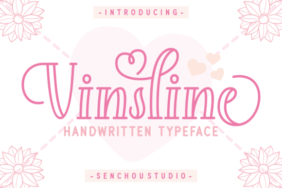 Vinsline: A Joyful Display Font for Editorial Design