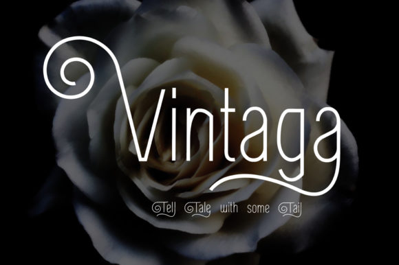 Vintaga Font for Editorial Design and Content Creation