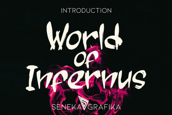 World of Infernus: A Darkly Stylish Font for Bold Campaigns